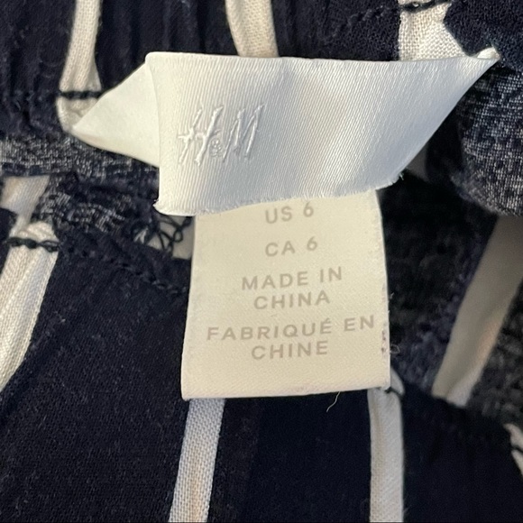 H&M Striped Paper Bag Pants - Picture 7 of 7